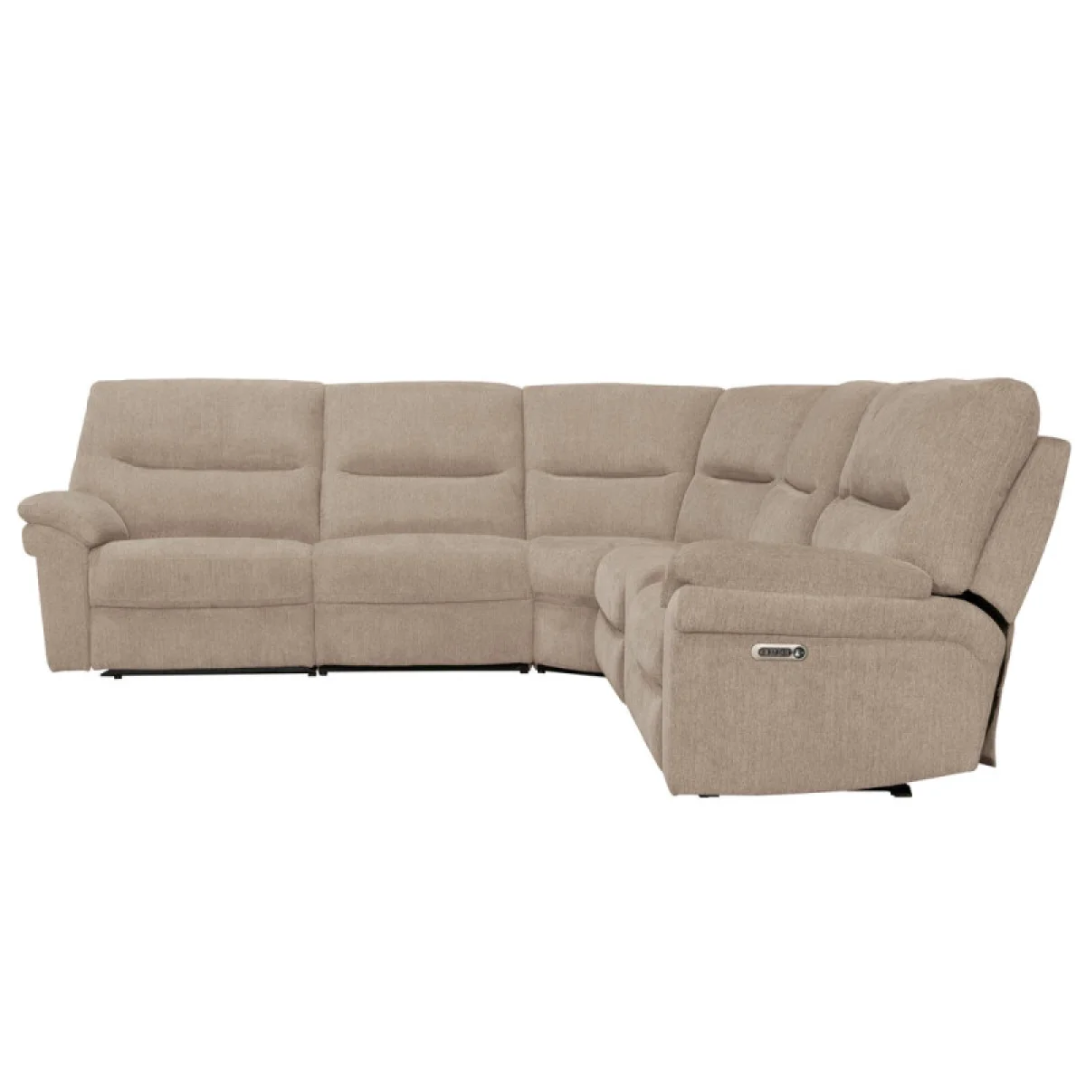 Bryant – Ruffles Wicker 6pc Package A (811lph, 810p, 850, 840, 860, 811rph) Recliners Brown 7