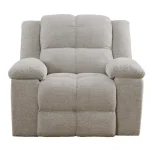 Buster – Opal Taupe Manual Recliner Recliners Cream 17