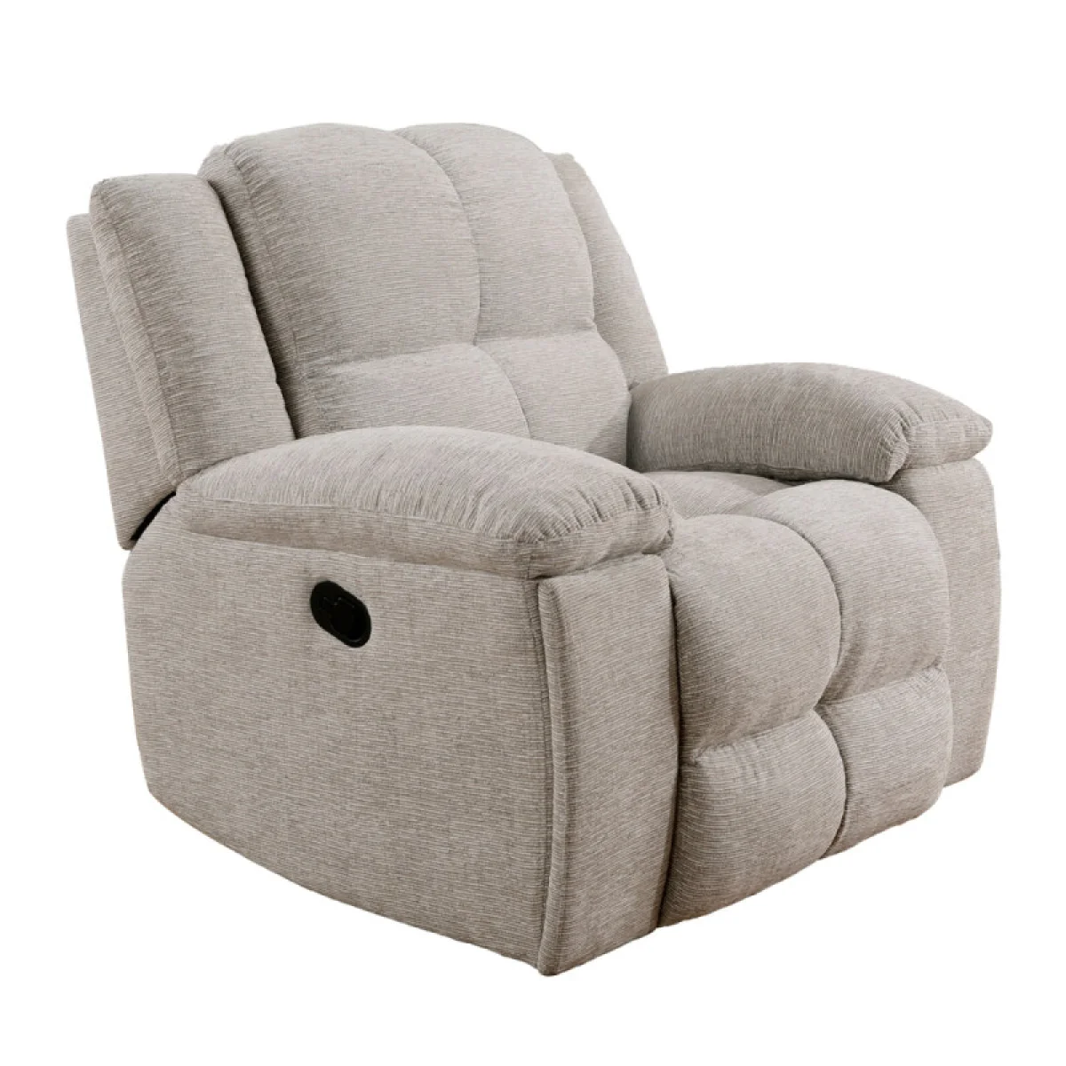 Buster – Opal Taupe Manual Recliner Recliners Cream 7