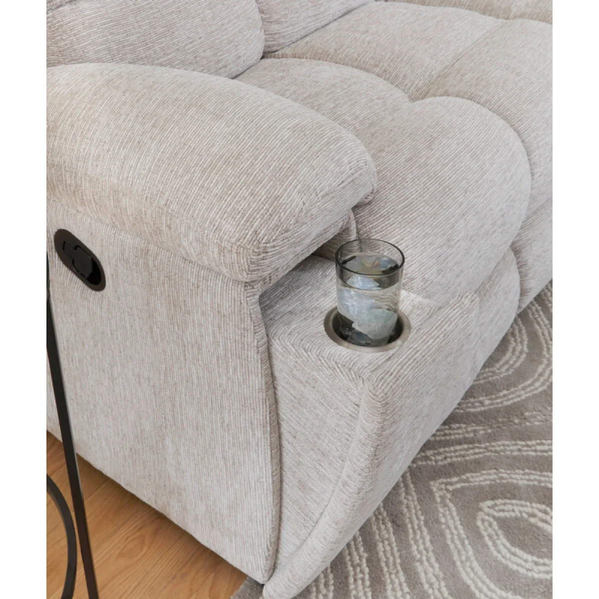 Buster – Opal Taupe Manual Recliner Recliners Cream 9