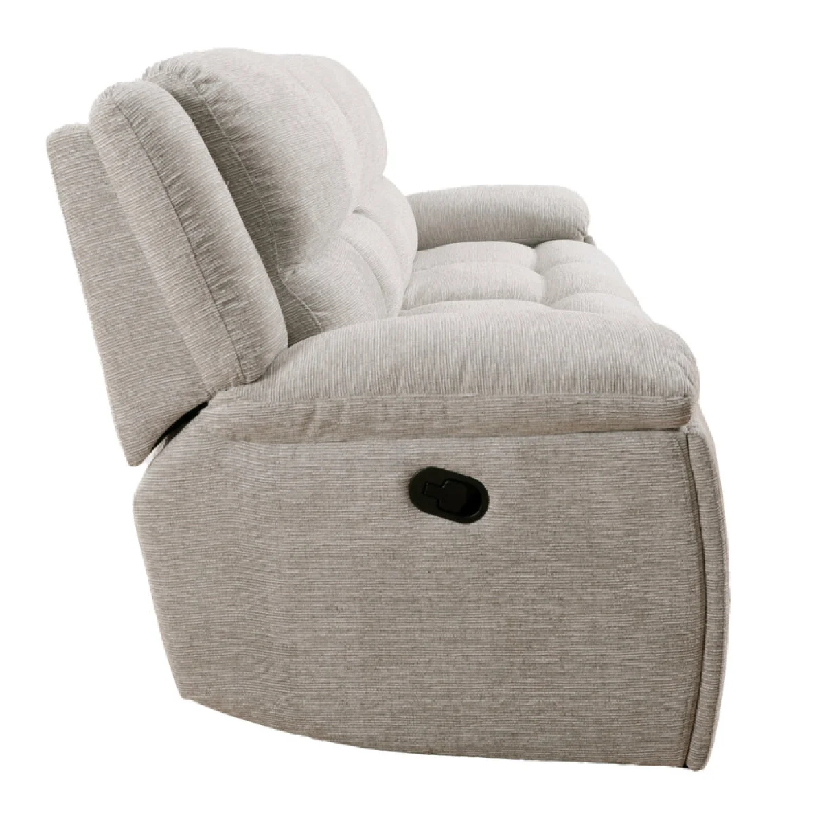 Buster – Opal Taupe Manual Dual Reclining Sofa Recliners Cream 8