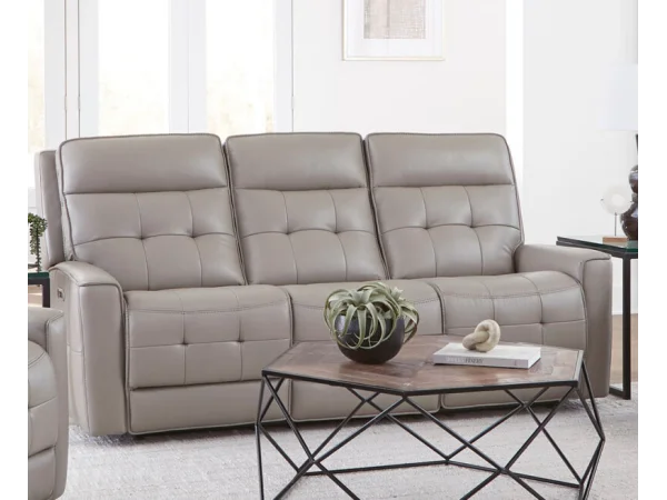 Canterbury – Pewter Power Zero Gravity Sofa Recliners Gray