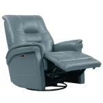 Carnegie – Verona Azure – Powered By Freemotion Power Cordless Swivel Glider Recliner Recliners blue 22