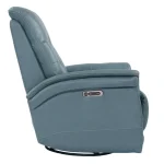 Carnegie – Verona Azure – Powered By Freemotion Power Cordless Swivel Glider Recliner Recliners blue 24