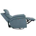 Carnegie – Verona Azure – Powered By Freemotion Power Cordless Swivel Glider Recliner Recliners blue 29