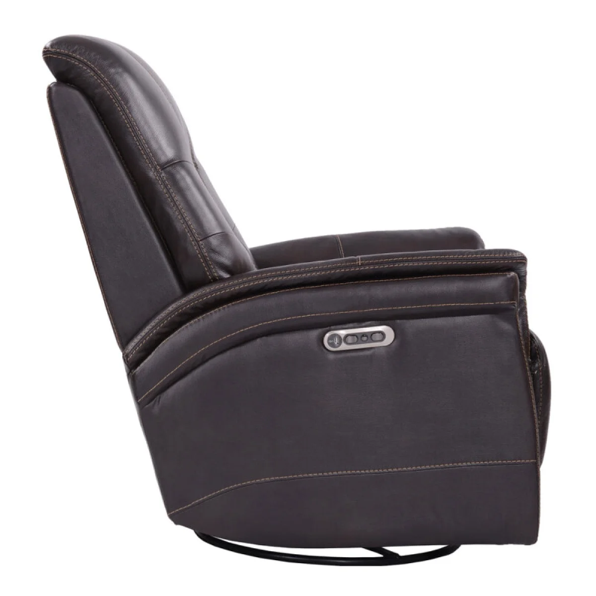 Carnegie – Verona Coffee – Powered By Freemotion Power Cordless Swivel Glider Recliner Recliners Brown 10