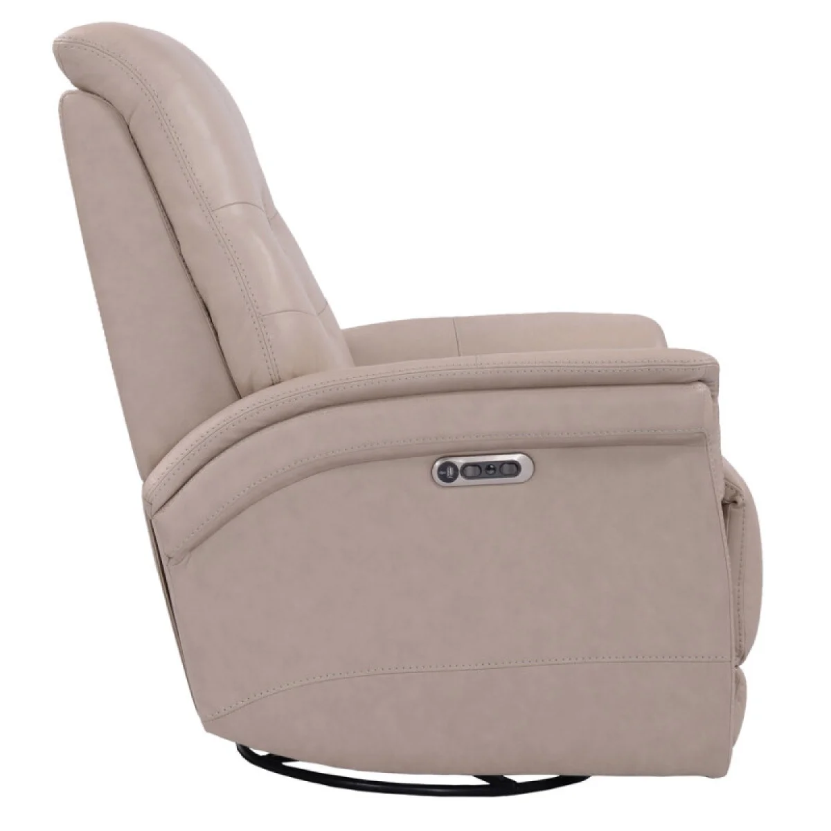 Carnegie – Verona Linen – Powered By Freemotion Power Cordless Swivel Glider Recliner Recliners Cream 10