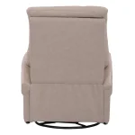 Carnegie – Verona Linen – Powered By Freemotion Power Cordless Swivel Glider Recliner Recliners Cream 24