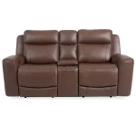 Calgary – Autumn Umber Power Console Loveseat Recliners Autumn Umber 9