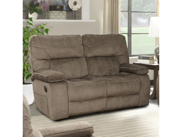 Chapman – Kona Manual Loveseat Recliners Brown