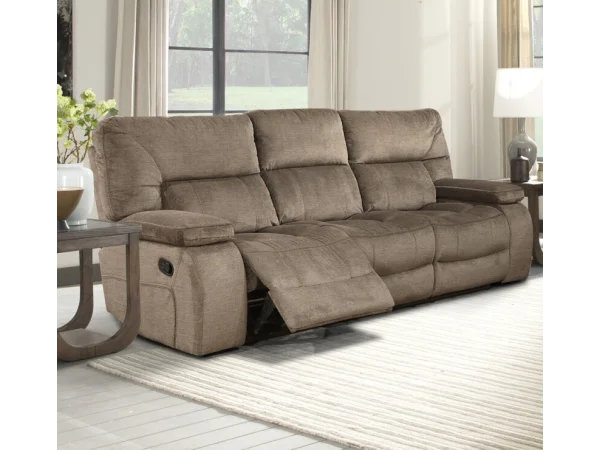Chapman – Kona Manual Triple Reclining Sofa Recliners Brown