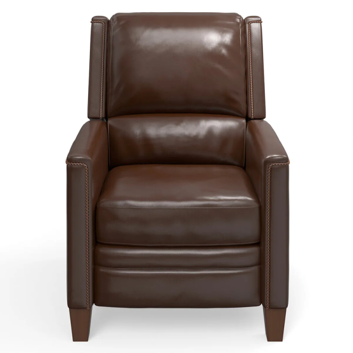 Connor – Espresso Manual Pushback High Leg Recliner Recliners Brown 10