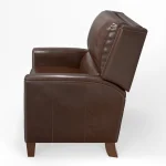 Connor – Espresso Manual Pushback High Leg Recliner Recliners Brown 19