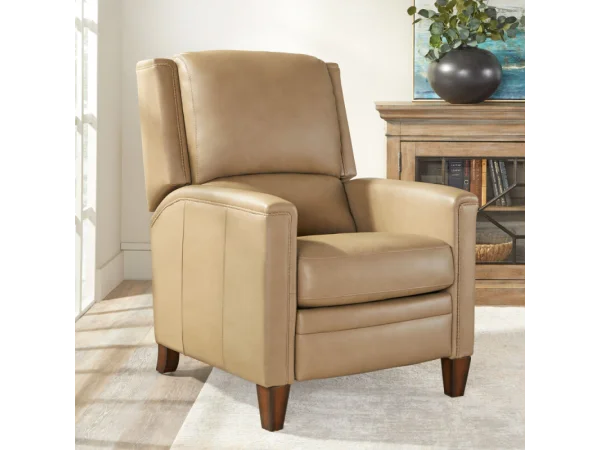 Connor – Luxe Latte Power High Leg Recliner With Power Headrest Recliners Brown
