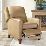 Connor – Luxe Latte Power High Leg Recliner With Power Headrest Recliners Brown 12
