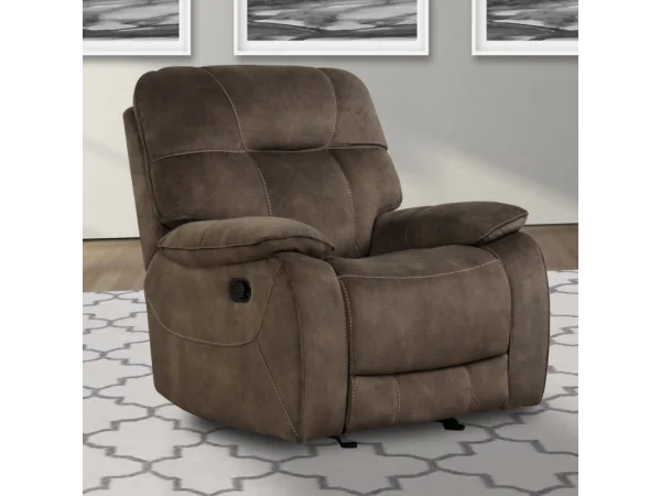 Cooper – Shadow Brown Manual Glider Recliner Recliners Brown