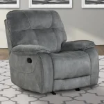 Cooper – Shadow Grey Manual Glider Recliner Recliners Brown 11