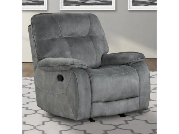 Cooper – Shadow Grey Manual Glider Recliner Recliners Brown