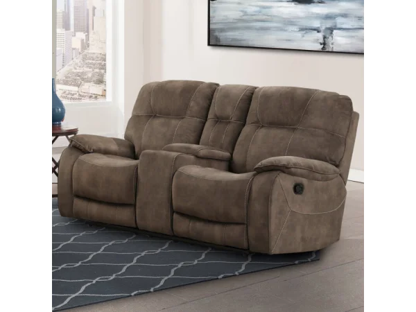 Cooper – Shadow Brown Manual Console Loveseat Recliners Brown