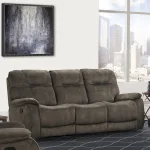 Cooper – Shadow Brown Manual Triple Reclining Sofa Recliners Brown 8