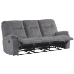 Cooper – Shadow Grey Manual Triple Reclining Sofa Recliners Brown 17