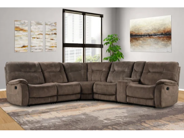 Cooper – Shadow Brown 6pc Package A (811l, 810, 850, 840, 860, 811r) Recliners Brown