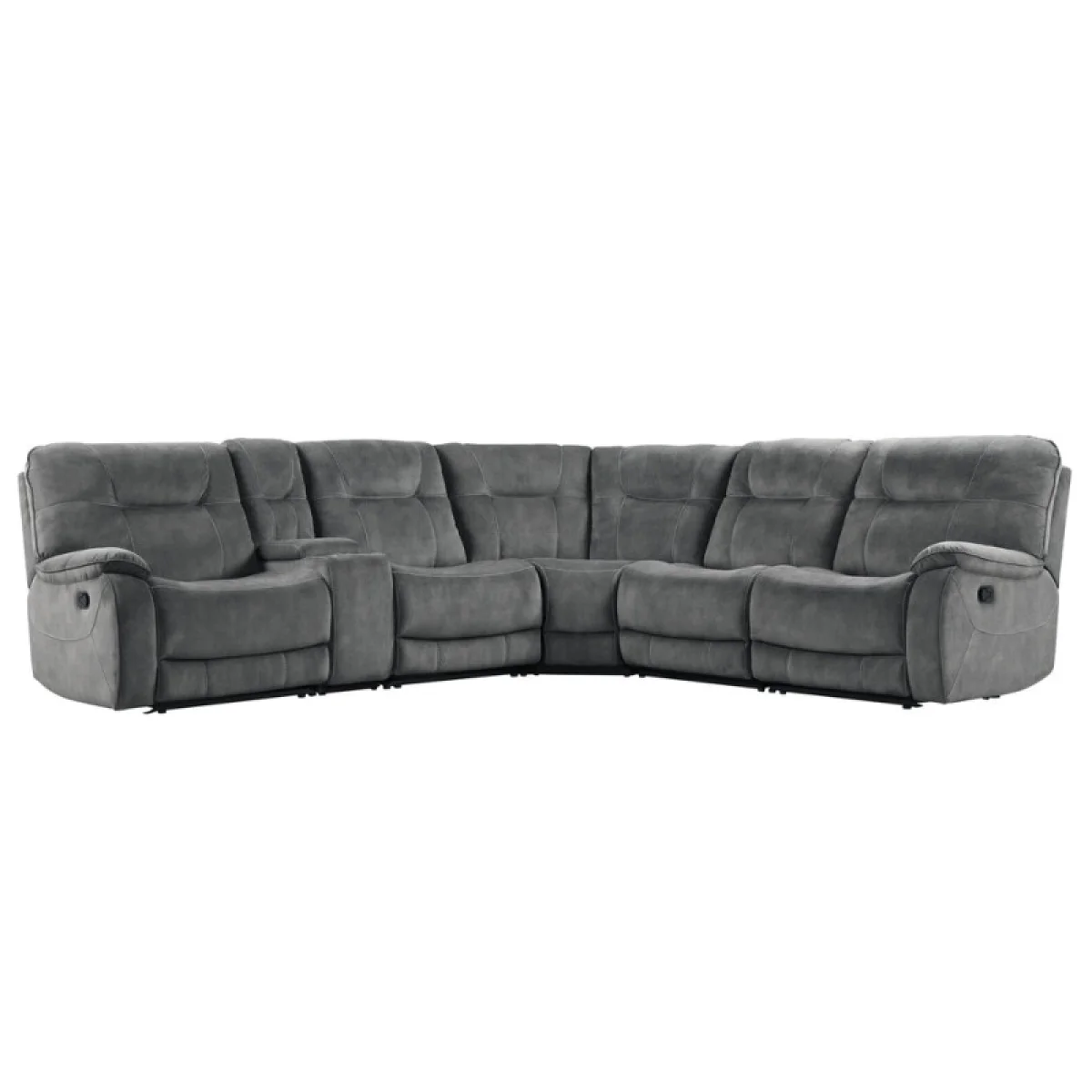 Cooper – Shadow Grey 6pc Package A (811l, 810, 850, 840, 860, 811r) Recliners Brown 6