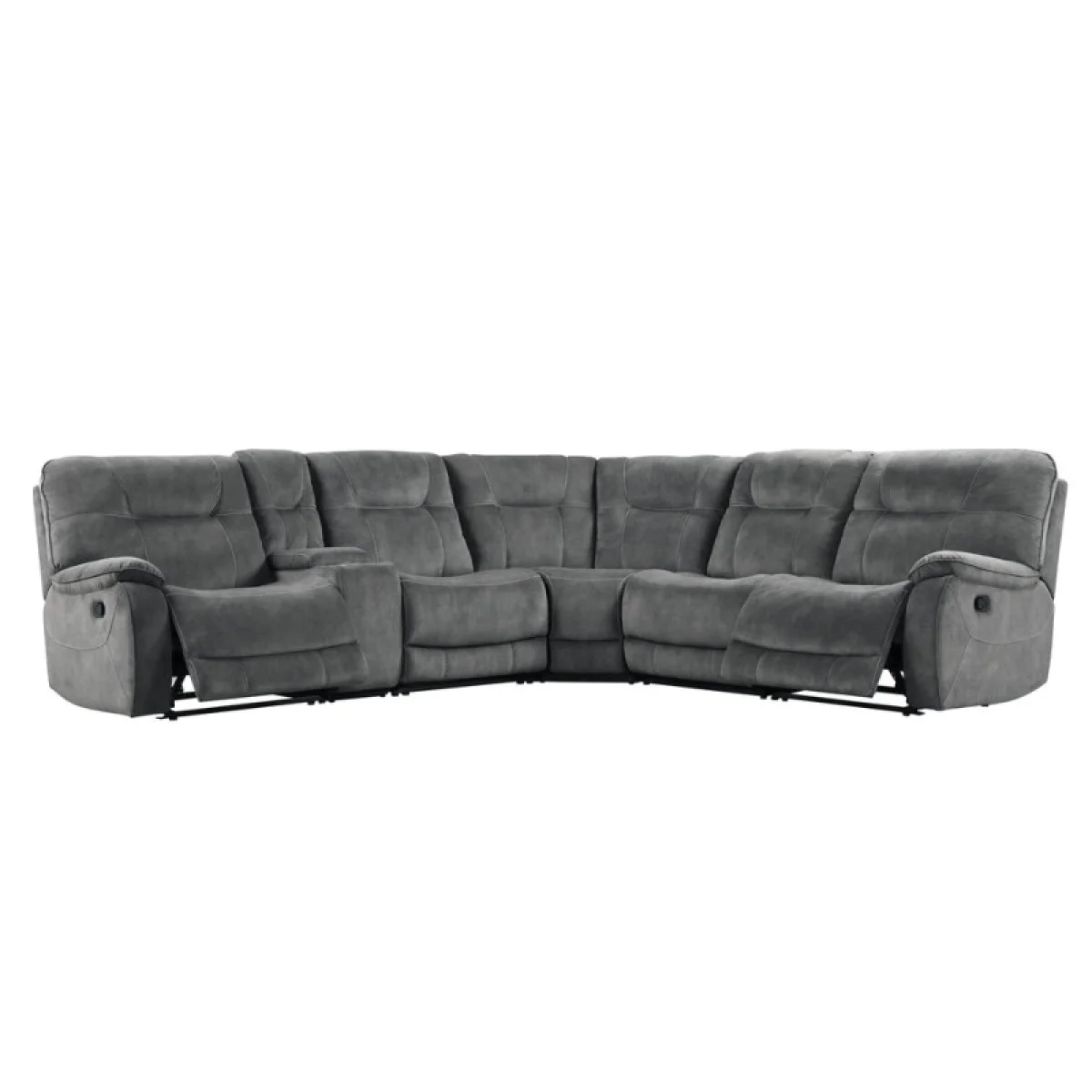 Cooper – Shadow Grey 6pc Package A (811l, 810, 850, 840, 860, 811r) Recliners Brown 7