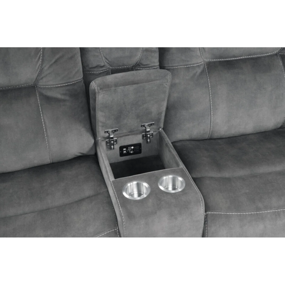 Cooper – Shadow Grey 6pc Package A (811l, 810, 850, 840, 860, 811r) Recliners Brown 9
