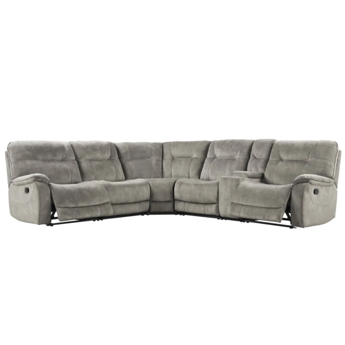Cooper – Shadow Natural 6pc Package A (811l, 810, 850, 840, 860, 811r) Recliners Gray 6