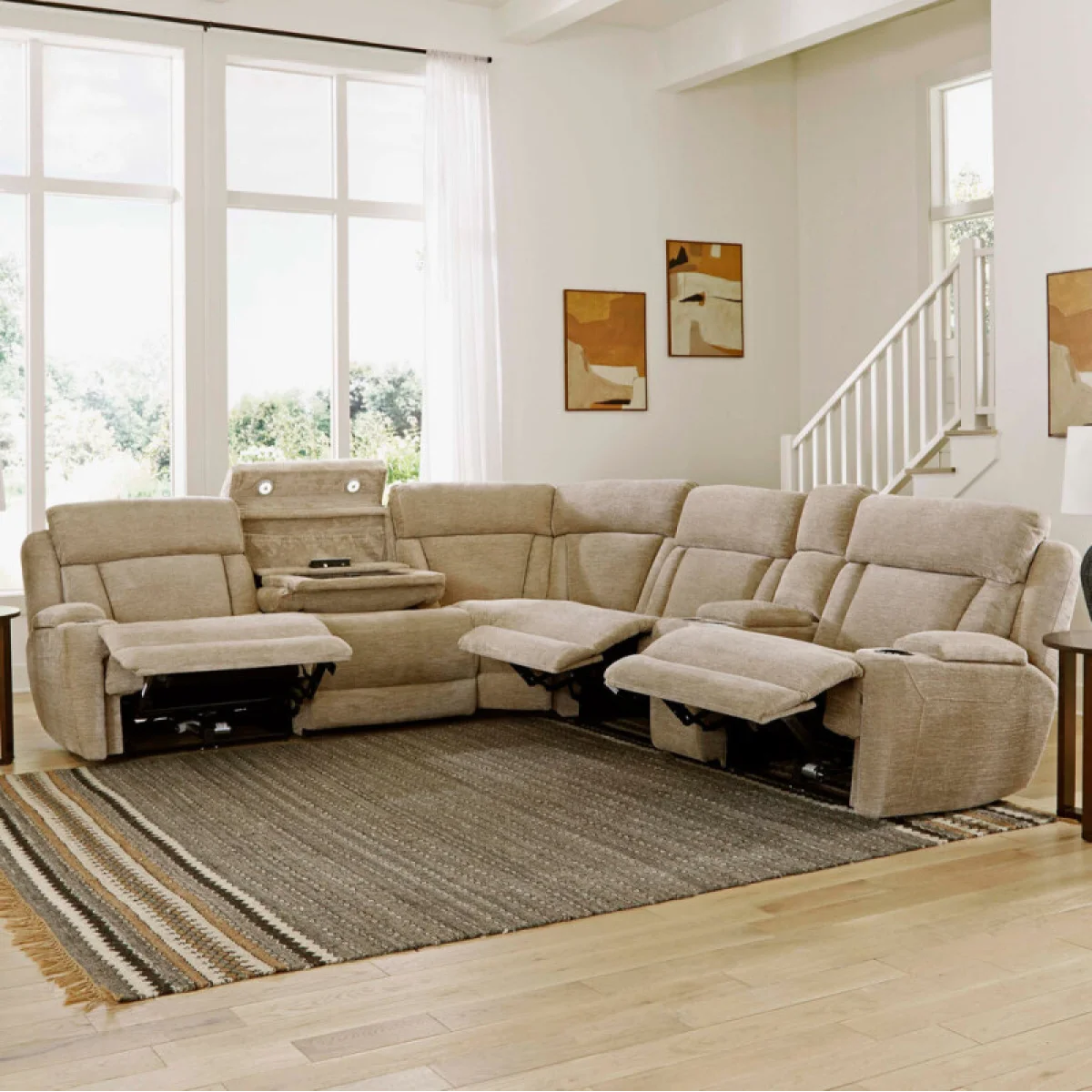 Dalton – Lucky Fawn 6 Pc Package T (811lph, 810, 850, 840t, 860, 811rph) Recliners Cream 7