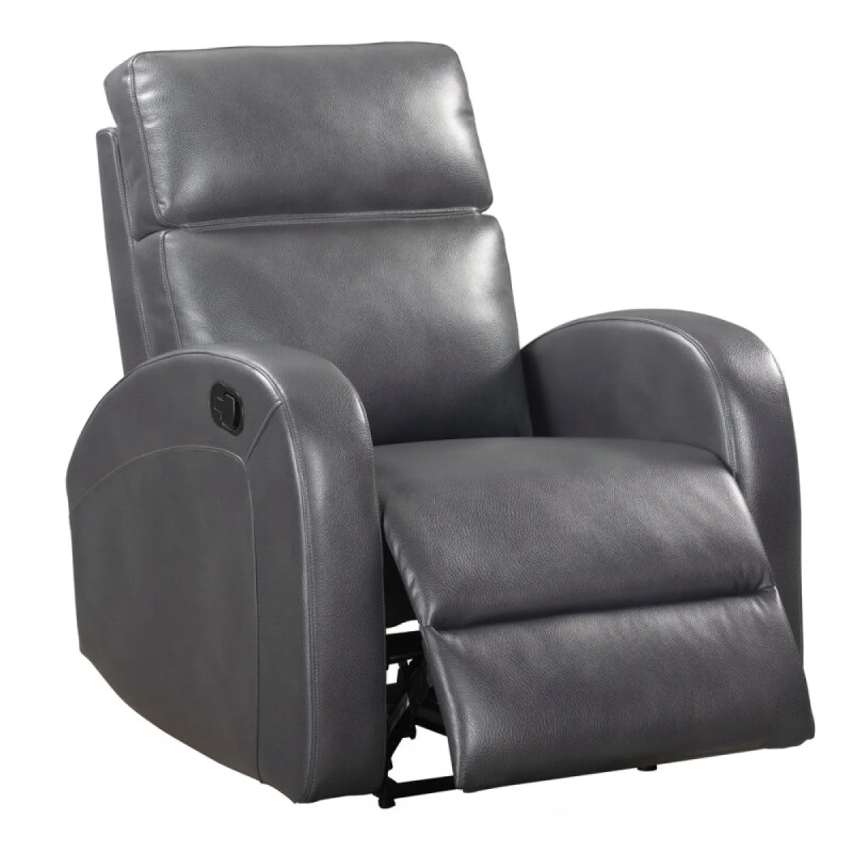 Devin – Pebble Grey Manual Recliner Recliners Gray 6