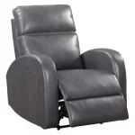 Devin – Pebble Grey Power Recliner Recliners Gray 14