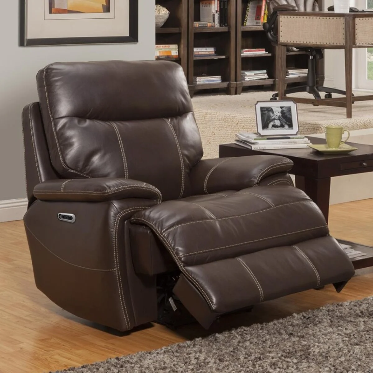 Dylan – Mahogany Power Recliner Recliners Brown 6