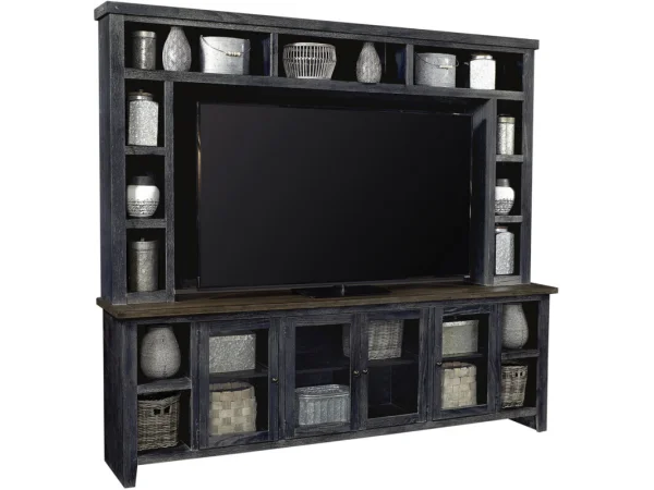 Eastport 97″ Hutch Entertainment Stands Aspen Home