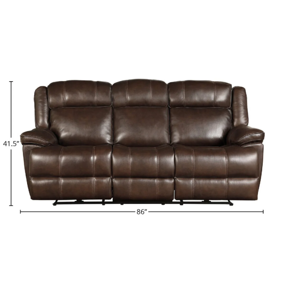 Eclipse – Florence Brown Power Sofa Recliners Brown 7