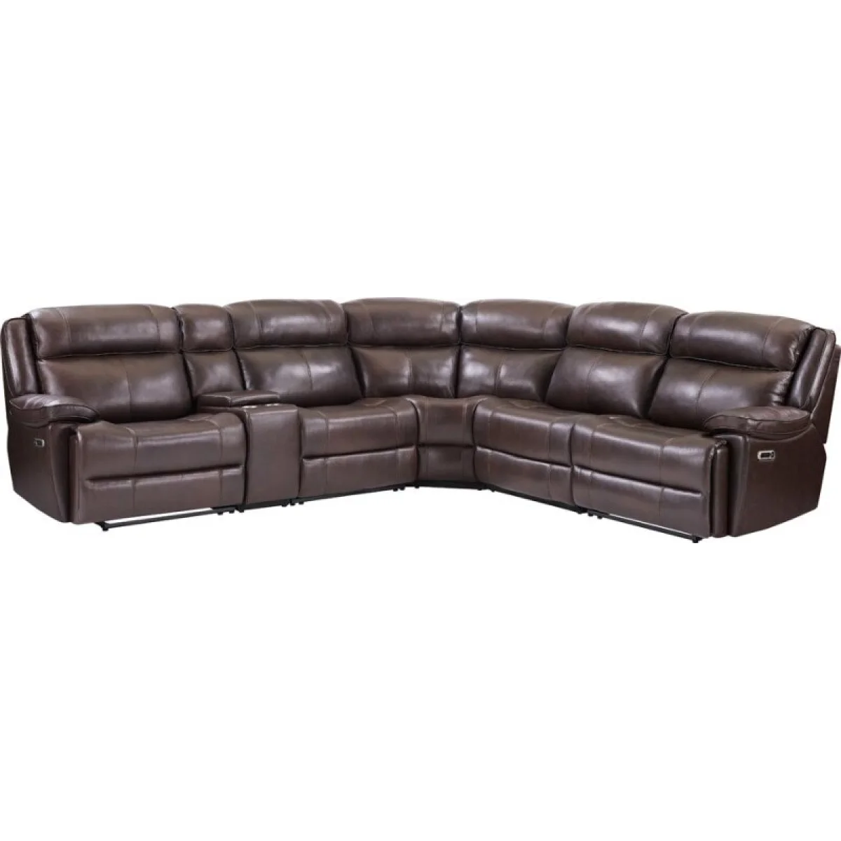Eclipse – Florence Brown 6pc Package A (811lph, 810, 850, 840, 860, 811rph) Recliners Brown 7
