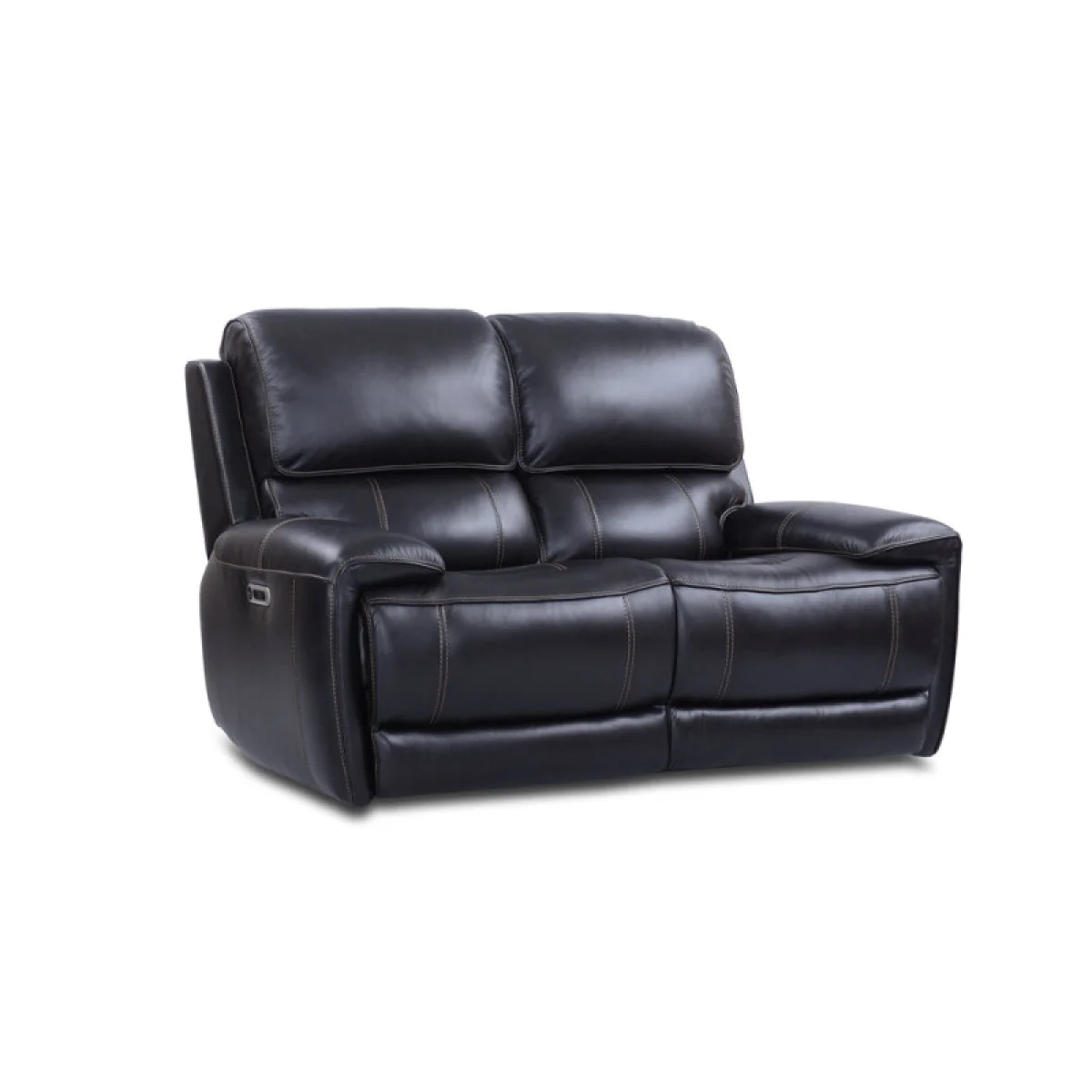 Empire – Verona Blackberry Power Loveseat Recliners black 6