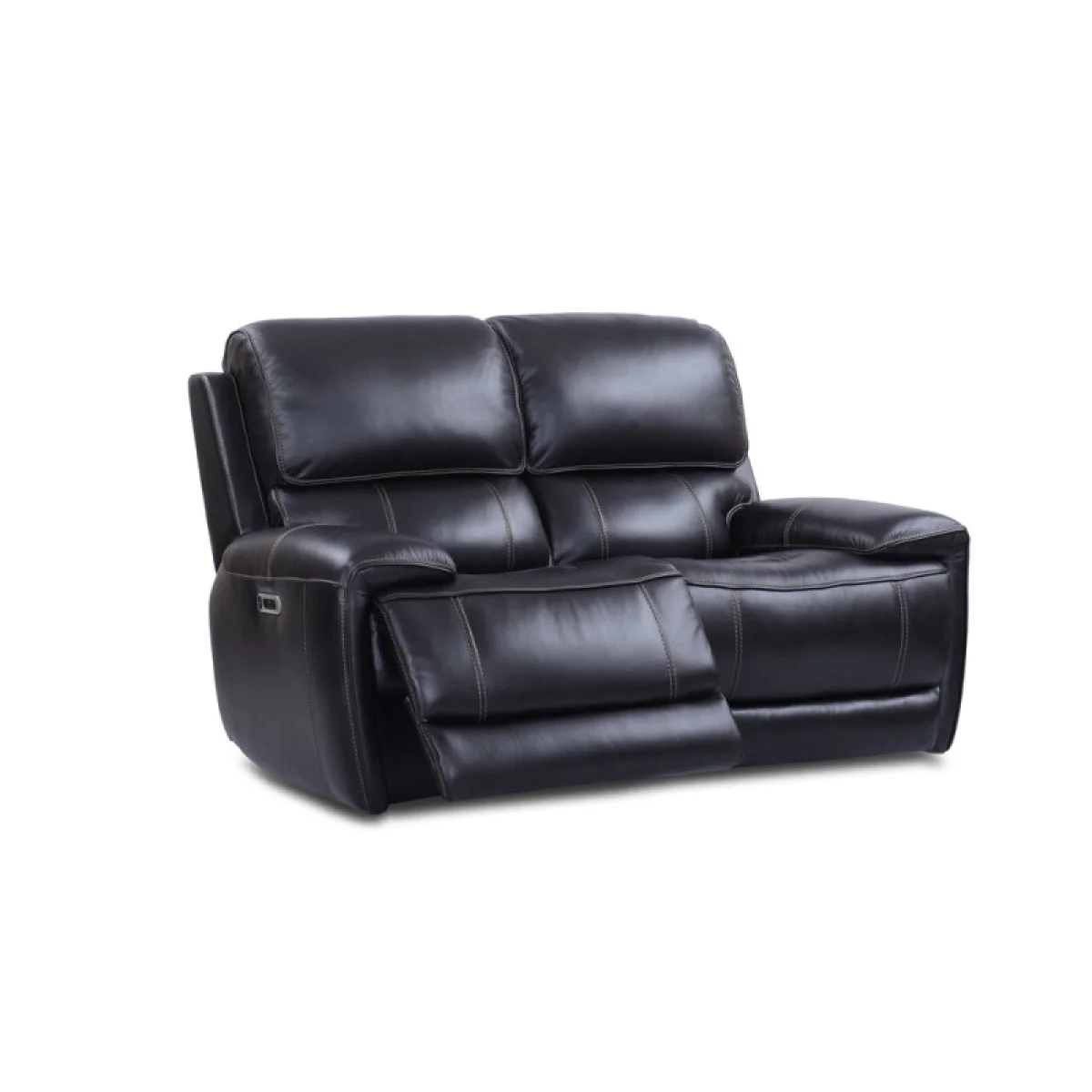 Empire – Verona Blackberry Power Loveseat Recliners black 7