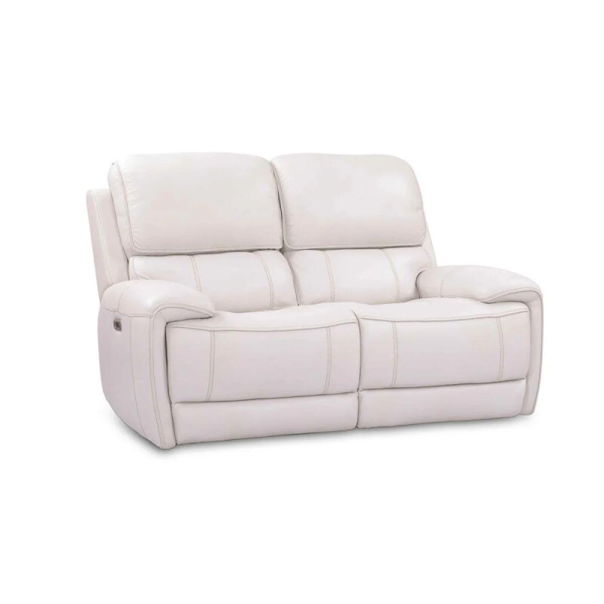 Empire – Verona Ivory Power Loveseat Recliners Cream 6