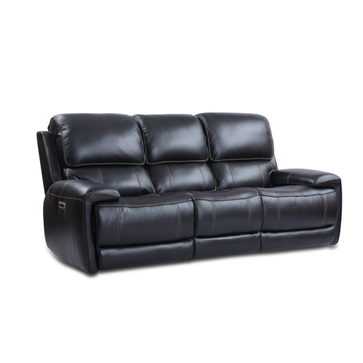 Empire – Verona Blackberry Power Sofa Recliners black 6