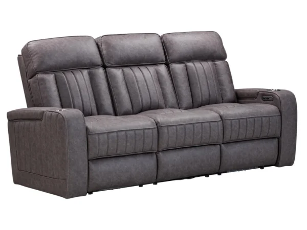 Equinox – Mushroom Power Sofa With Power Headrests Recliners Brown 24 Equinox – Mushroom Power Sofa With Power Headrests Recliners Brown 24