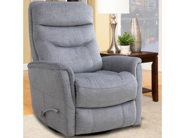Gemini – Capri Silver Manual Swivel Recliner Recliners Capri Silver