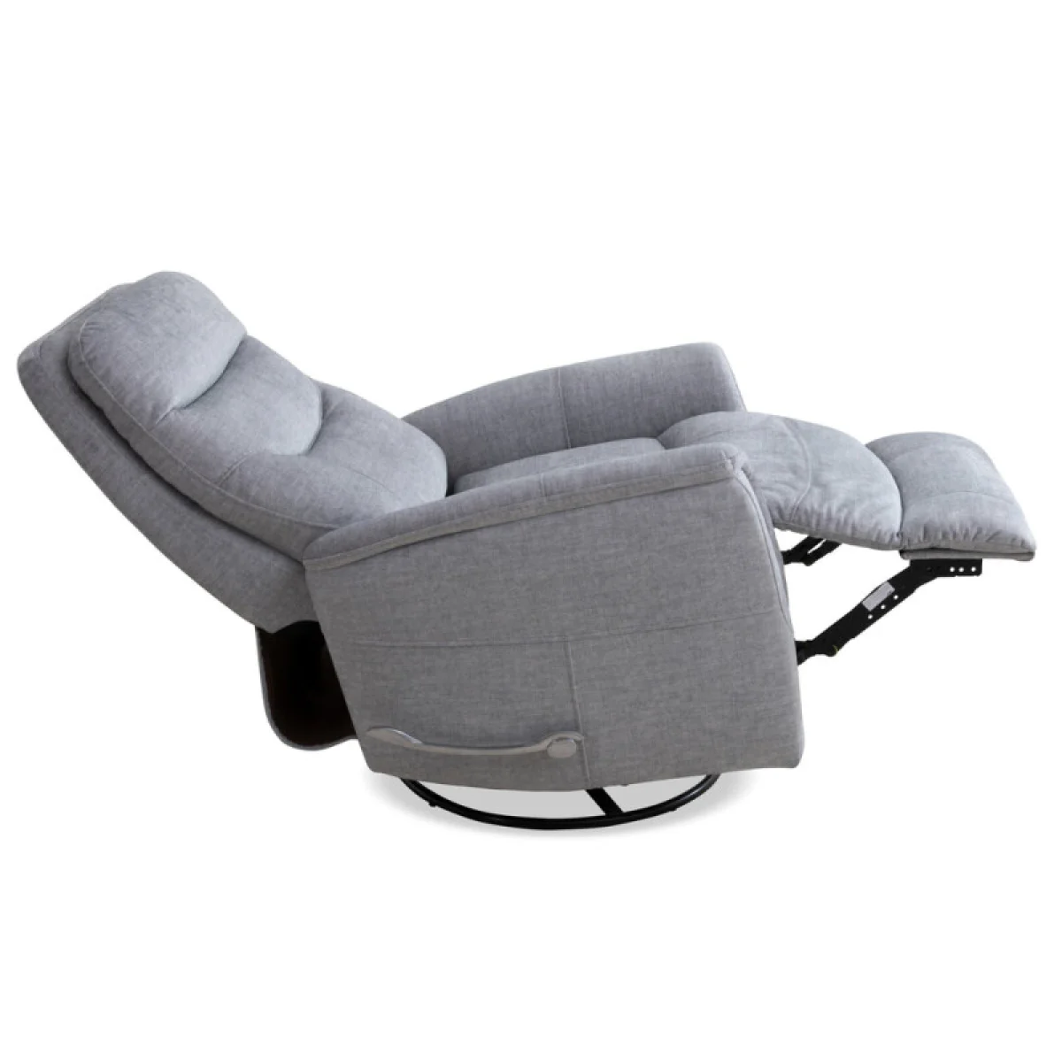 Gemini – Capri Silver Manual Swivel Recliner Recliners Capri Silver 9