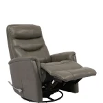 Gemini – Ice Manual Swivel Glider Recliner Recliners Gray 18