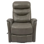 Gemini – Ice Manual Swivel Glider Recliner Recliners Gray 19