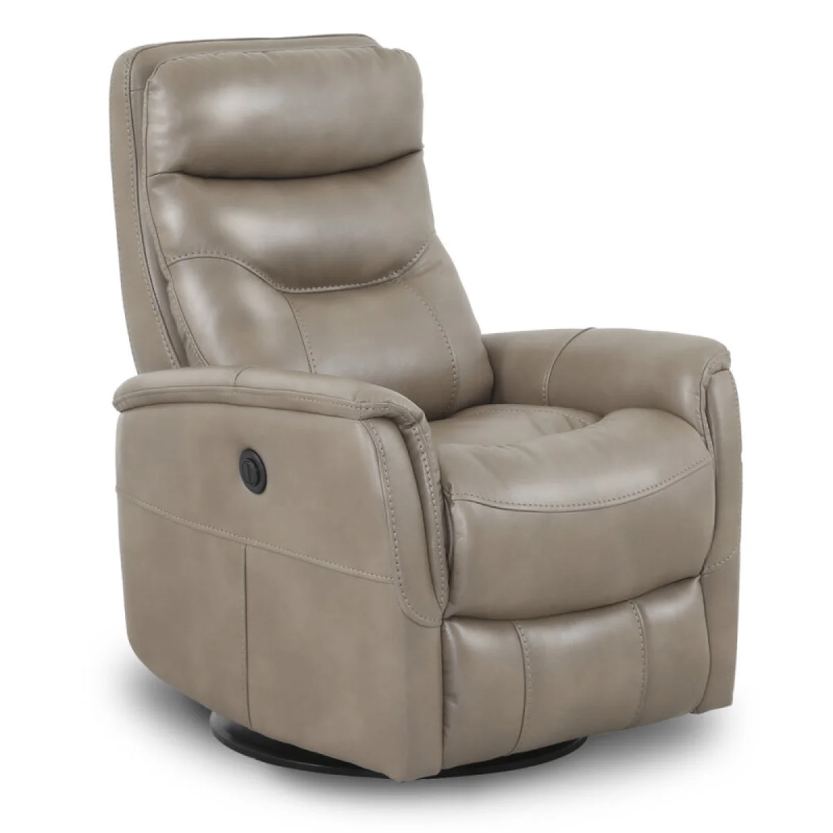 Gemini – Linen Power Swivel Glider Recliner Recliners Beige 9