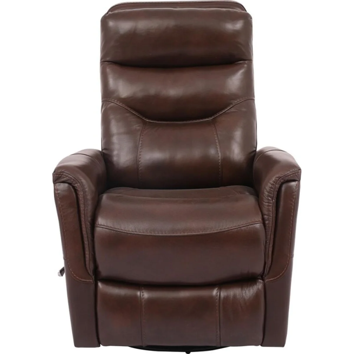 Gemini – Robust Manual Swivel Glider Recliner Recliners Brown 9