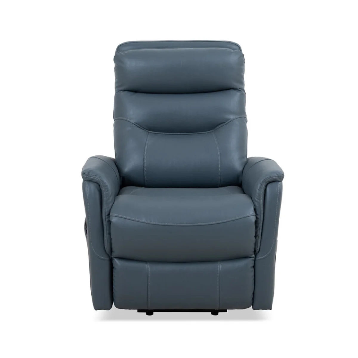 Gemini – Soft Azure Power Lift Recliner With Articulating Headrest Recliners blue 10