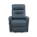 Gemini – Soft Azure Power Lift Recliner With Articulating Headrest Recliners blue 19